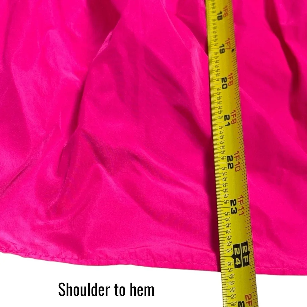 NEW Lilly Pulitzer Tiana Square Neck Puff-Sleeve Pink Grenadine Smocked Blouse 6